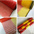 Woven barrier mesh construction